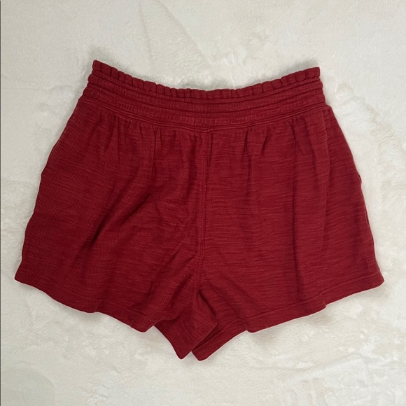 Aerie Endless Summer Short Summer Burgundy Size M NEW - Picture 5 of 6
